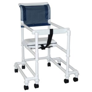Walker Chair Tall 400 Series PVC Frame 300 lbs. Weight Capacity 22 to 29 Inch Seat Height