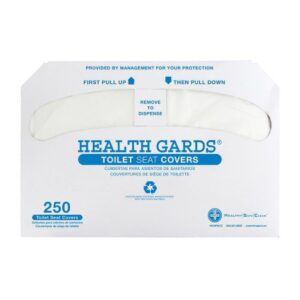 Toilet Seat Cover Hospeco Health Gards Half Fold