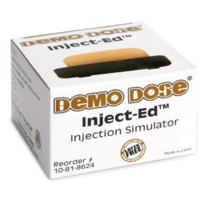 Injection Pad Trainer Demo Dose Inject-Ed Gender Neutral