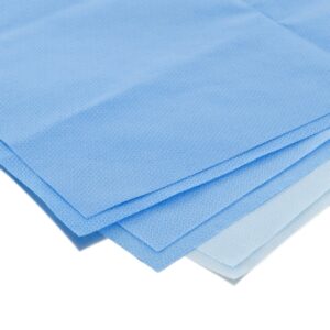 Kimtech Kimguard Sterilization Wrap Light Blue 20 X 20 Inch Single Layer SMS Polypropylene Steam / EO Gas