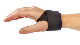 Thumb Splint Freedom CMC ThumbFit Large Right Hand Black