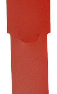 Chart Status Alert System Drs. Orders (STAT) 1-3/5 X 5 Inch Red