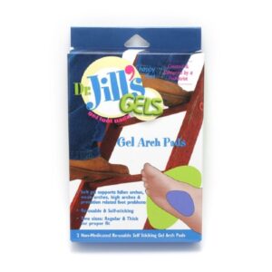 Arch Support Dr. Jill’s Gels Arch Pads Self-Adhesive Gel Purple