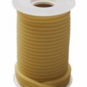 General Use Tubing Amber 3/16 Inch I.D. 50 Foot Length Natural Latex Rubber NonSterile