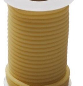General Use Tubing Amber 1/4 Inch I.D. 50 Foot Length Natural Latex Rubber NonSterile