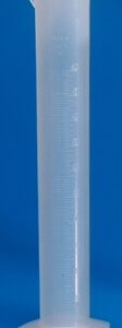 Graduated Cylinder Class B / Hexagonal Base Polypropylene 500 mL (16 oz.)