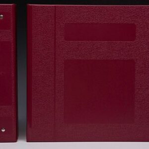 Binder Titan 3 Ring Burgundy 300 Sheets Side Opening