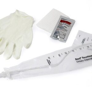 Intermittent Catheter Tray Touchless Plus Closed System / Coude Tip 16 Fr. Without Balloon Vinyl