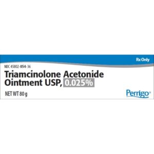 Triamcinolone Acetonide 0.025% Ointment 80 Gram
