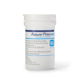 Blood Glucose Test Strips Assure 50 Strips per Pack