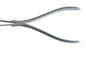 Nail Pulling Forceps Narrow 5-1/4 Inch Length