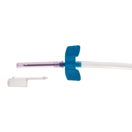 Arteriovenous Fistula Needle BioHole 15 Gauge 1 Inch 12 Inch Tubing Without Port