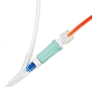 Secondary IV Administration Set BD Gravity 1 Port 20 Drops / mL Drip Rate 0.2 Micron Filter 32 Inch Tubing Solution