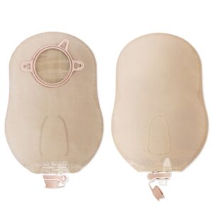 Urostomy Pouch New Image Two-Piece System 9 Inch Length 2-3/4 Inch Stoma Drainable