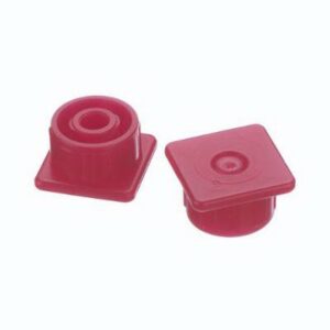 Syringe Tip Cap Multi-AD Red, Luer Lock