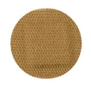 Adhesive Spot Bandage Curity 7/8 Inch Fabric Round Tan Sterile