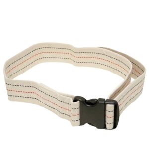 Gait Belt FabLife 54 Inch Length Pinstripe Cotton