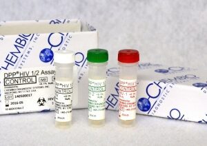 Infectious Disease Immunoassay Control Set DPP HIV 1/2 Rapid Test HIV 1/2 Assay Positive HIV-1 / Positive HIV-2 / Negative