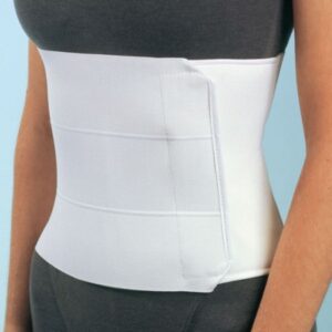 Rib Belt DJO One Size Fits Most Hook and Loop Closure 45 to 62 Inch Waist or Hip Circumference 9 Inch Height Adult