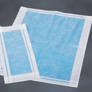 Procedure Underpad HK Super Absorbent 12 W X 31 L Inch Blue / White NonSterile