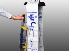 Open Ended Umbrella Bag 1-1/2 X 7 X 24 Inch 0.7 mil