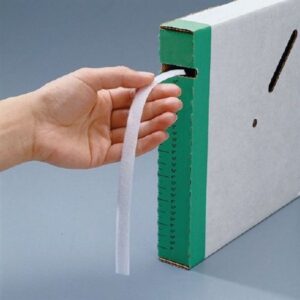 Grip Hook and Strip Loop Velcro Brand 2 Inch X 25 Yard White Plain Backed