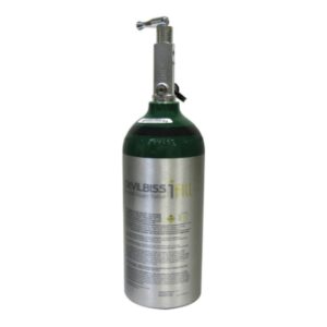 DeVilbiss iFill Oxygen Cylinder Size C Aluminum