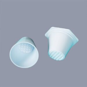Pill Crusher with Cup Hand Operated White