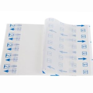Transparent Film Dressing DermaView 2 Inch X 11 Yard 2 Tab Delivery Roll Sterile