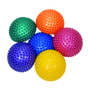 Balance Stone Set CanDo Inflatable 7 Inch Diameter 4 X 7 X 7 Inch Multicolored