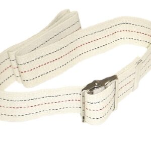 Gait Belt FabLife 32 Inch Length Pinstripe Cotton