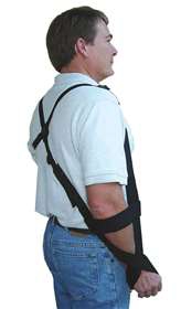 Arm Sling GivMohr Slide Buckle Closure / Hook and Loop Strap Closure Medium