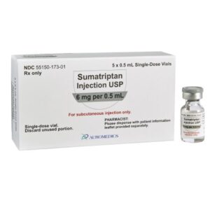 Sumatriptan Succinate 6 mg / 0.5 mL Injection 0.5 mL