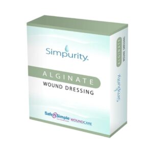 Alginate Dressing Simpurity 4 X 5 Inch Rectangle