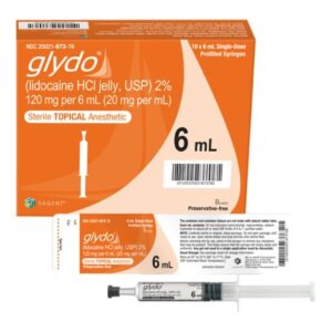 Glydo Lidocaine HCl, Preservative Free 2%, 20 mg / mL Jelly 6 mL