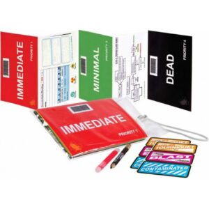 Triage Tag T2 Tag For Emergency Sites 1/4 X 3-1/4 X 5-3/5 Inch 20 per Case