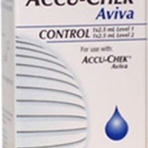 Blood Glucose Control Solution Accu-Chek Aviva 2 X 2.5 mL Level 1 & 2