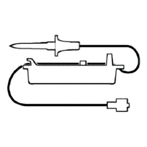 IV Pump Set CADD Pump Without Ports 125 to 250 mL / Hr Drip Rate Without Filter 78 Inch Tubing Solution