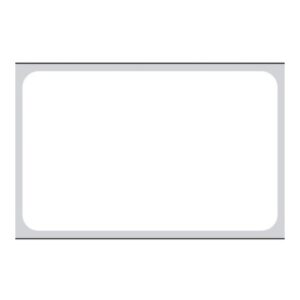 Blank Label pdc Printer Label White Paper 1-1/4 X 2 Inch