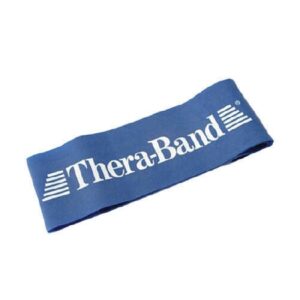 Exercise Resistance Band Loop TheraBand Blue 3 X 12 Inch X-Heavy Resistance