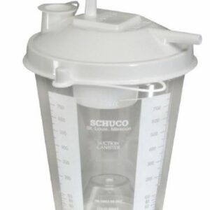 Suction Canister Schuco 800 mL Snap-On Lid