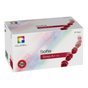 Respiratory Test Kit Sofia Strep A+ FIA Strep A Test 25 Tests CLIA Waived