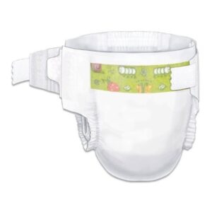 Unisex Baby Diaper Cardinal Health Wings Size 7 Disposable Heavy Absorbency