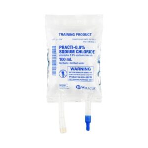 Clinical Training Medication Practi-0.9% Sodium Chloride Liquid I.V. Bag 100 mL