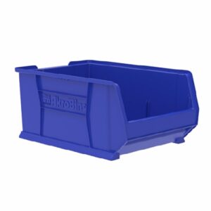 Storage Bin AkroBins Super-Size Blue Plastic 11 X 16-1/2 X 23-7/8 Inch