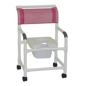 Shower Chair 100 Series PVC Frame 375 lbs. Weight Capacity