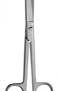 Operating Scissors V. Mueller 6 Inch Length Surgical Grade Stainless Steel NonSterile Finger Ring Handle Straight Blunt Tip / Blunt Tip