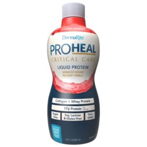 Oral Supplement ProHeal Critical Care Cherry Splash Flavor Liquid 30 oz. Bottle