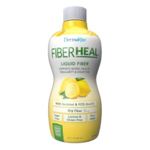 Oral Supplement FiberHeal Lemon Twist Flavor Liquid 30 oz. Bottle