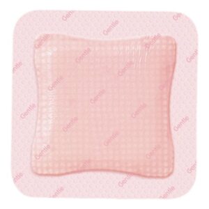 Foam Dressing Allevyn Gentle Border 3 X 3 Inch With Border Film Backing Silicone Gel Adhesive Square Sterile